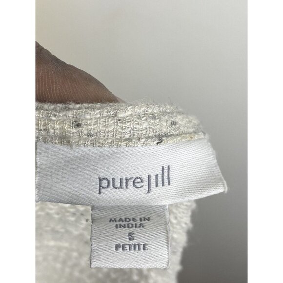 Pure J. Jill Womens‎ Waist-Tie Cardigan Sweater Beige Size Small Petite - Picture 5 of 9